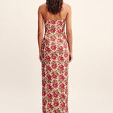 Posse - ROSALIE STRAPLESS DRESS - ROSE BUD