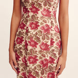 Posse - ROSALIE STRAPLESS DRESS - ROSE BUD