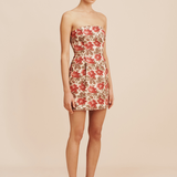 Posse - ROSALIE STRAPLESS MINI DRESS - ROSE BUD