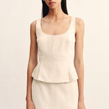 Posse - ROSALIE TOP - CREAM
