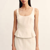 Posse - ROSALIE TOP - CREAM