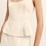 Posse - ROSALIE TOP - CREAM