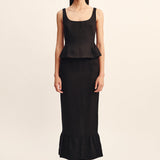 Posse - ROSALIE TOP - BLACK