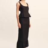 Posse - ROSALIE TOP - BLACK