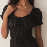 DÔEN - ROSALYNN DRESS -- BLACK
