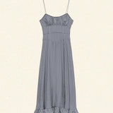 DÔEN - ROSARIA DRESS -- SANTA MARINA GINGHAM