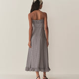 DÔEN - ROSARIA DRESS -- SANTA MARINA GINGHAM