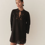 DÔEN - ROSELIE TUNIC -- BLACK