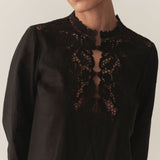 DÔEN - ROSELIE TUNIC -- BLACK