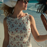 DÔEN - ROSINE DRESS -- POPPY FIELD