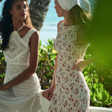 DÔEN - ROSINE DRESS -- POPPY FIELD