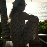 DÔEN - ROSINE DRESS -- POPPY FIELD