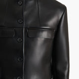 Khaite - Roto Jacket in Black Leather