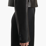 Khaite - Roto Jacket in Black Leather