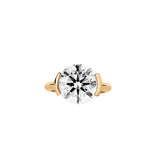 Dorsey - 14K INÈS ROUND-CUT RING IN LAB DIAMOND