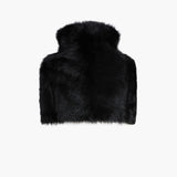 Khaite - Rovero Top in Black Shearling