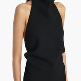 Khaite - Roxanne Dress in Black Crepe