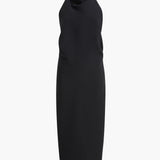 Khaite - Roxanne Dress in Black Crepe