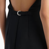 Khaite - Roxanne Dress in Black Crepe