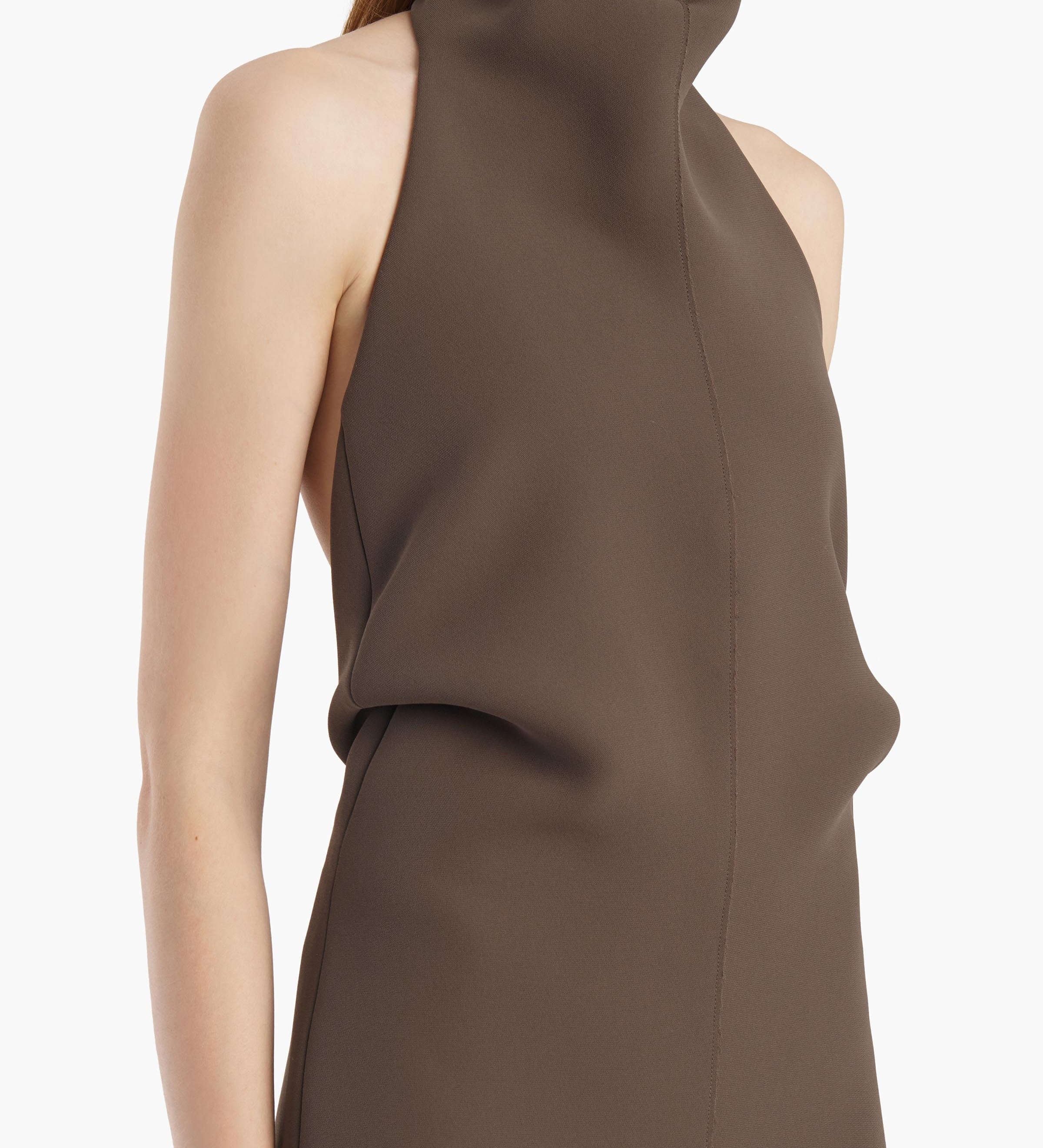 Khaite - Roxanne Dress in Clove
