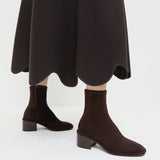 Loeffler Randall - Roxy Brown Suede Ankle Bootie