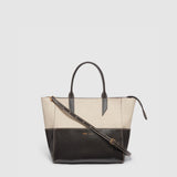 Metier - Incognito Crossbody Cabas Natural Linen with Cacao