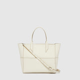 Metier - Incognito Cross Body Cabas Smooth Calfskin White Sand