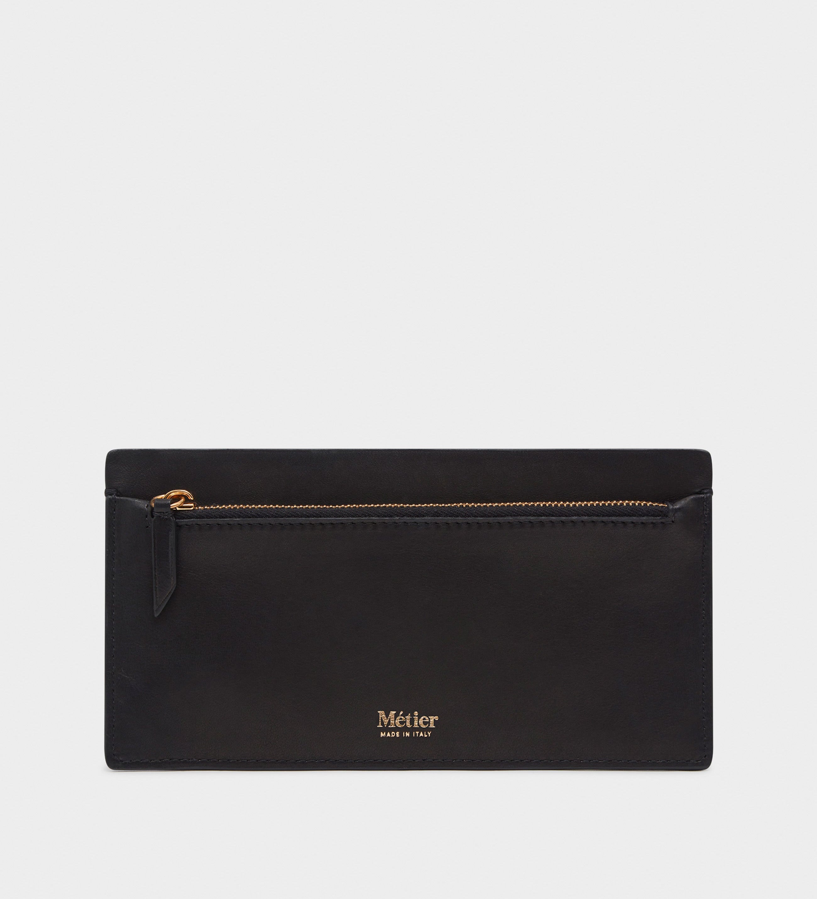 Metier - Inside Out Wallet Buttery Nappa Black