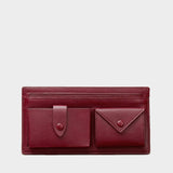 Metier - Inside Out Wallet Buffalo Dark Cherry
