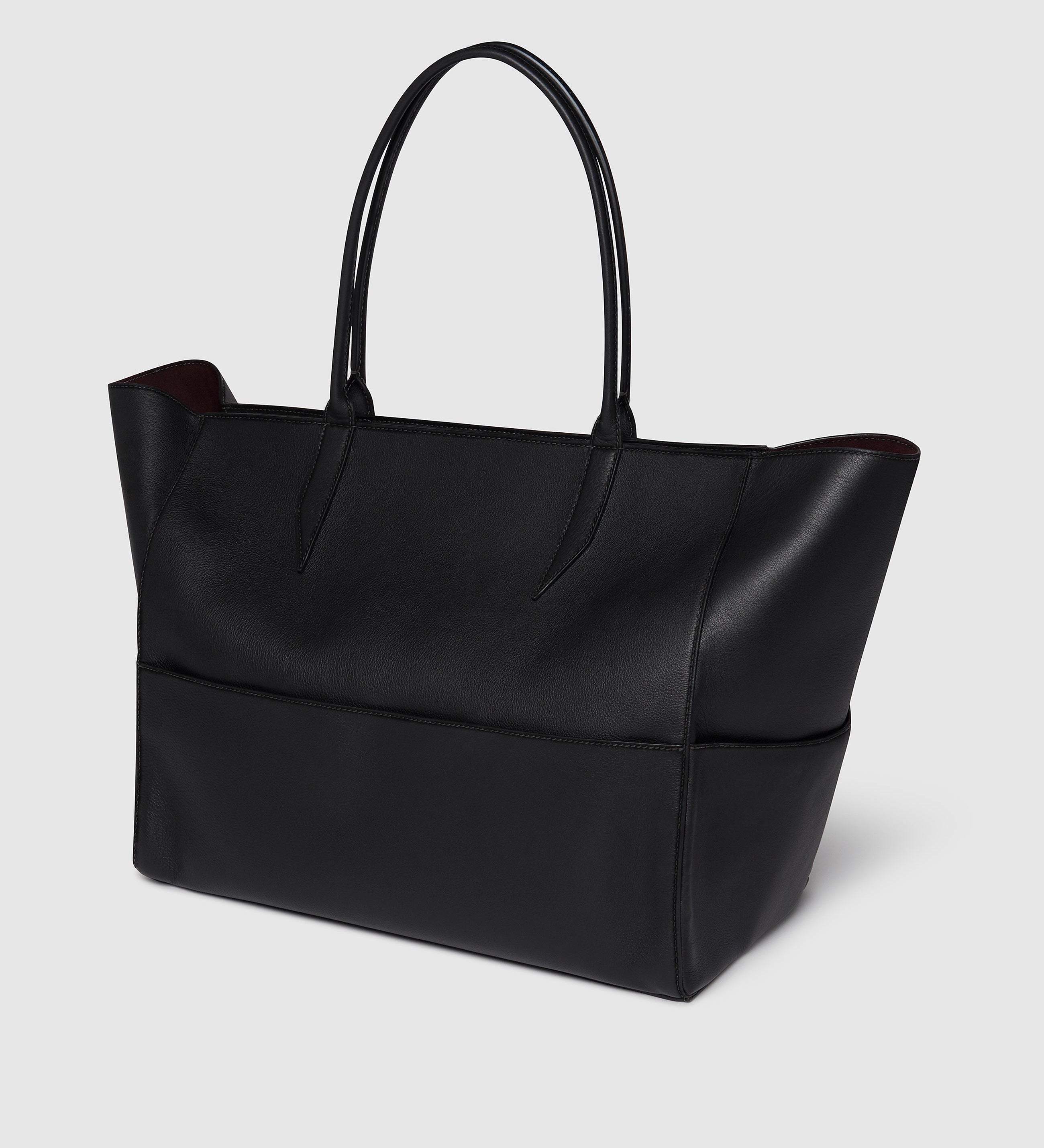 Metier - Incognito 42 Cabas Bag Smooth Calfskin Black