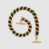 Metier - Small Chain Strap Elvis Black with Gold Hardware