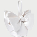 Loeffler Randall - Ruby Cream Satin Bow Bag