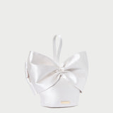Loeffler Randall - Ruby Cream Satin Bow Bag
