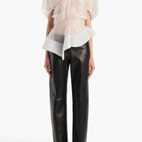 Khaite - Rumi Top in Chalk