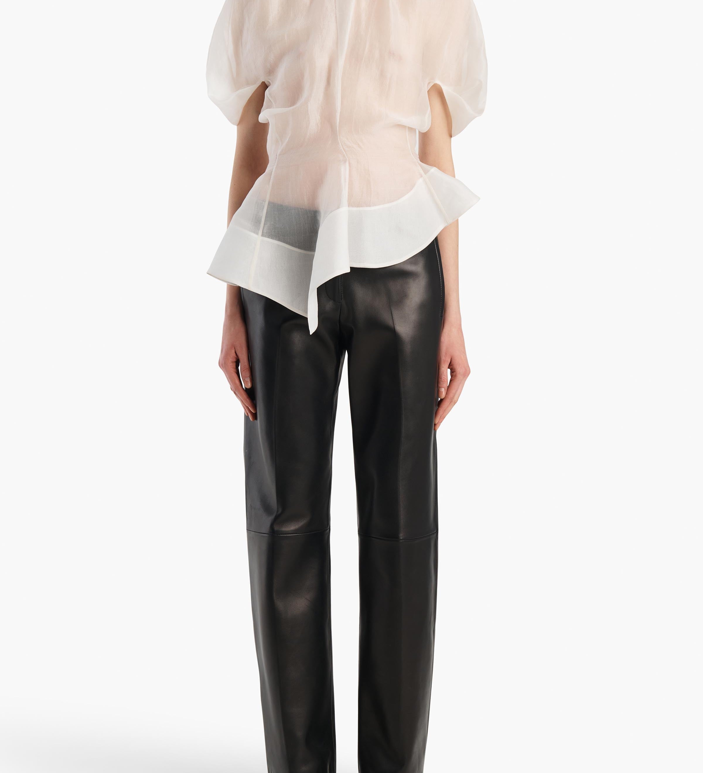 Khaite - Rumi Top in Chalk