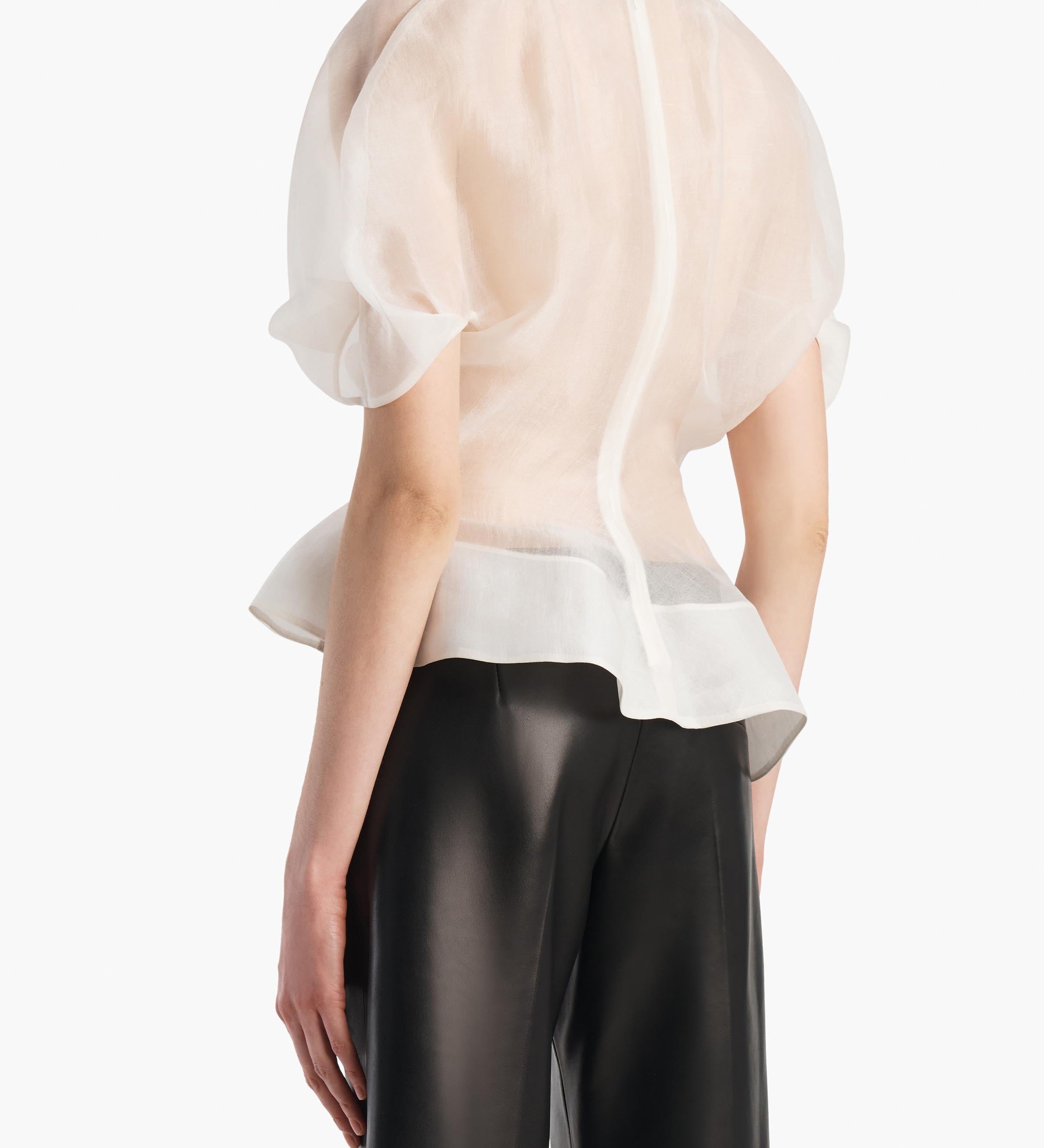 Khaite - Rumi Top in Chalk