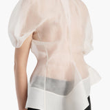 Khaite - Rumi Top in Chalk
