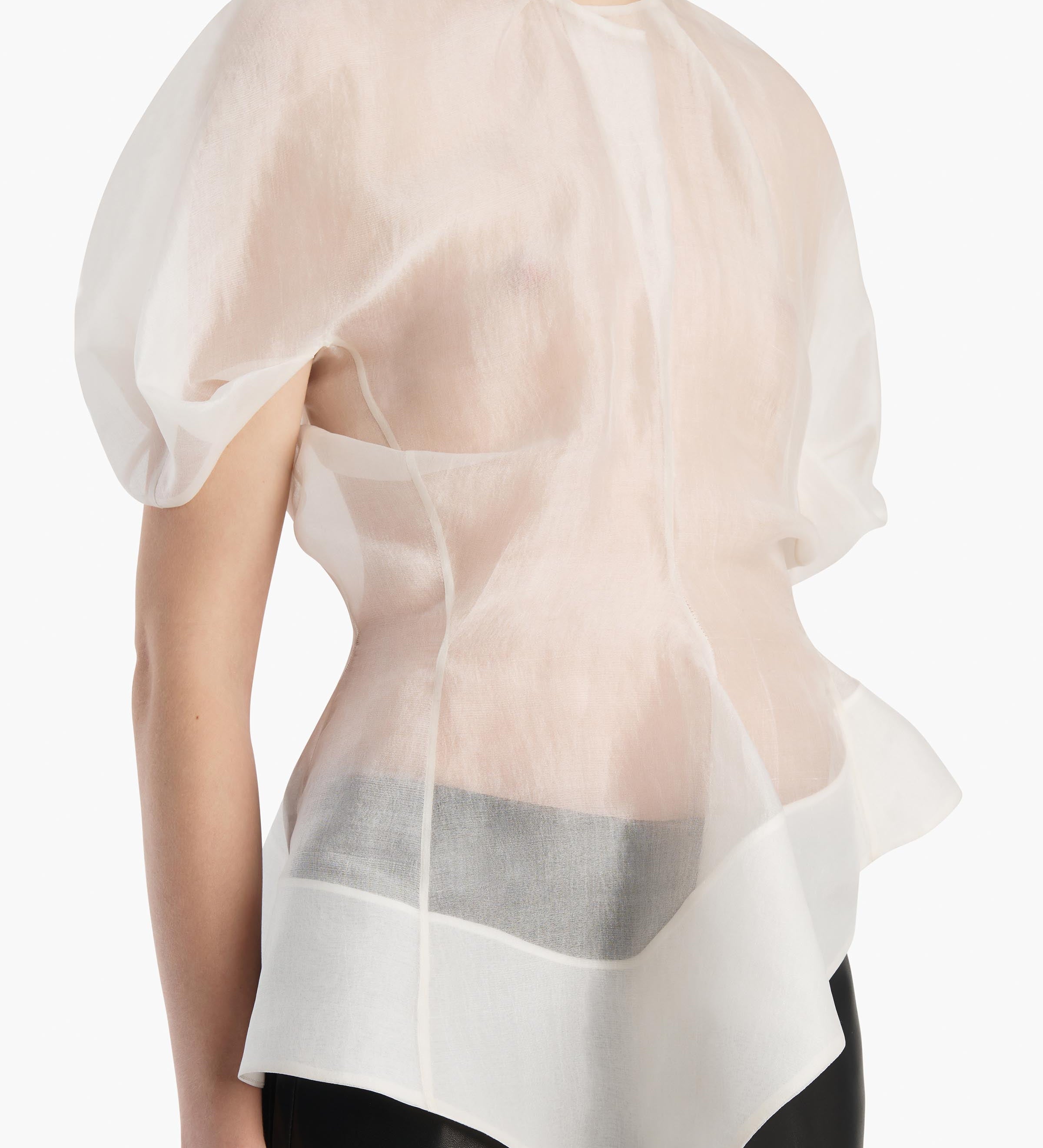 Khaite - Rumi Top in Chalk