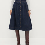 Loeffler Randall - Ruthie Denim Skirt