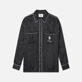 FRAME - Ritz Women's Pajama Shirt -- Black Multi