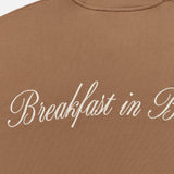 FRAME - Ritz Unisex Breakfast In Bed Crewneck -- Camel