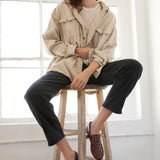 Jamie Haller - The Penny Loafer in Brown Croc