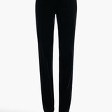 Khaite - Ryden Pant in Black Velvet