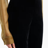 Khaite - Ryden Pant in Black Velvet