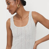 Loeffler Randall - Rylee Pointelle Tank Top