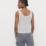Loeffler Randall - Rylee Pointelle Tank Top