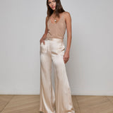 L'AGENCE - Gavin Silk Wide-Leg Pant