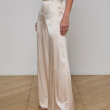 L'AGENCE - Gavin Silk Wide-Leg Pant