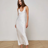 L'AGENCE - Akiya Satin Maxi Dress
