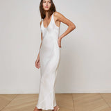 L'AGENCE - Akiya Satin Maxi Dress